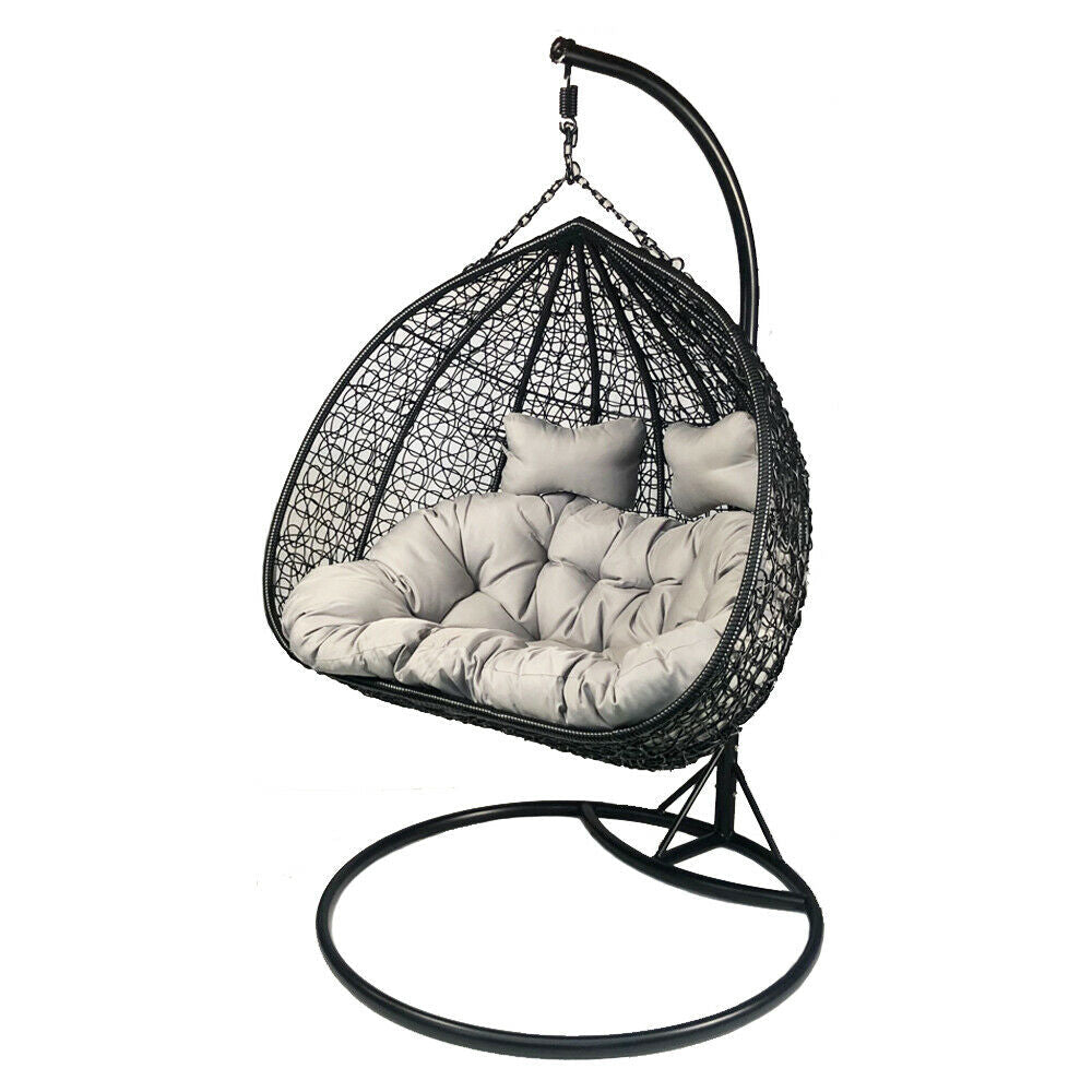 Double Nest Shape Egg Swing Chair