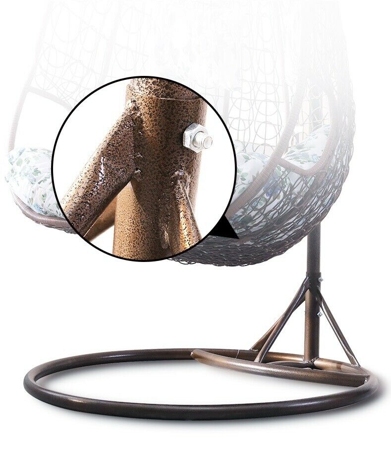 Trapeze Wicker Rattan Hanging Pod Egg Basket Chair
