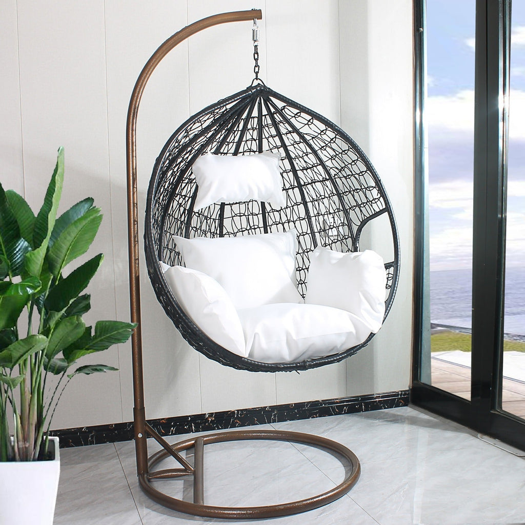 Hanging Egg Chair Outdoor & Indoor - Large Size white